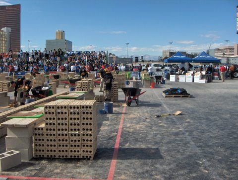 More exciting visuals from the World of Concrete 2011…